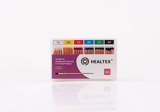 Изображение товара «Штифты гутта 06 конус №25 Healtex с маркировкой длины GMM25/6 Kit шт. N60»