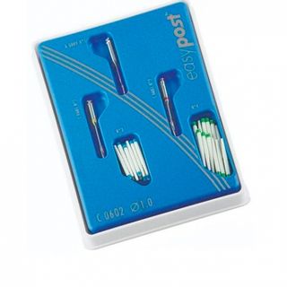 Изображение товара «Штифты стекловолоконные C0602 Easy Post набор (24 шт+3 дрили) 1.0 мм уп. N1»