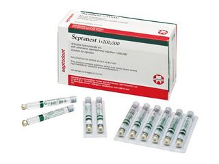 Изображение товара «СЕПТАНЕСТ 1:200000 с пониж. содерж. адренал, карп. 1,7 мл (DS153) N10»