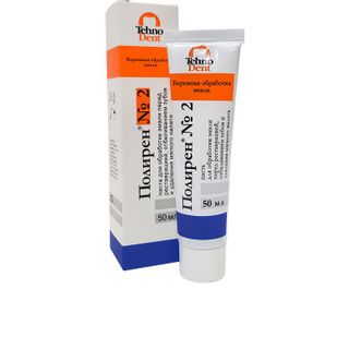 Изображение товара «Паста Полирен №2 д/обраб эмали перед реставр и удал мягк налета туба 50 мл шт.N1»