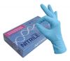 Изображение товара «Перчатки нитрил L ГОЛУБЫЕ Nitrile optima текстур неопуд  н/стер пара. N50»
