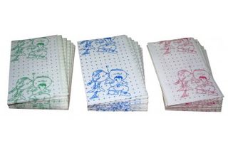 Изображение товара «Салфетки (нагрудники) JNB с рис Мальч и Девочка арт.11090 (розовый)500 шт уп. N1»