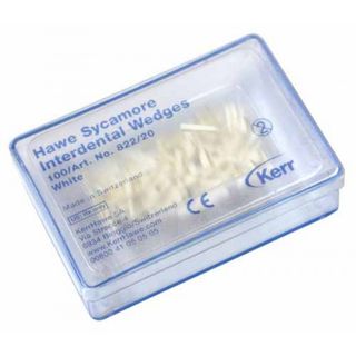 Изображение товара «Клинья сикаморовые белые Sycamore Interdental Wedges (822/20) шт. N100»