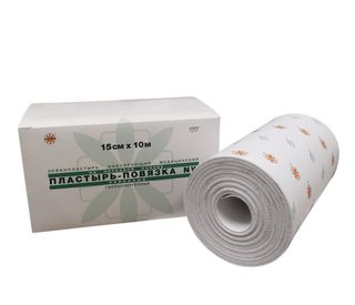 Изображение товара «Лейкопластырь-повязка Leiko "липкий бинт" неткан осн шт15смх10м уп. N1 (132826)»