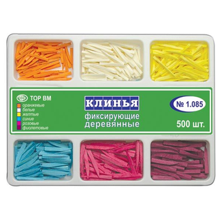 Изображение товара «Клинья деревянные фиксирующие 1.085 уп. N400»