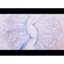 Изображение товара «Бахилы одноразов ЭКОНОМ 20 мкм (2.5 гр, 400X150мм) голубые пара уп. N100»