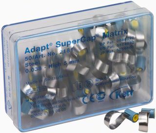 Изображение товара «Матрицы Керр (2181) adapt super cap с катушкой синей сталь 0.038мм x5,0мм уп N50»