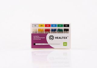 Изображение товара «Штифты бумажн 04конус №20 Healtex с маркировкой длины PMM20/4 Kit шт. N100»