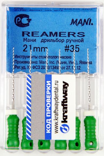 Изображение товара «Файлы Раймер 35/21 мм Мани шт. N6»