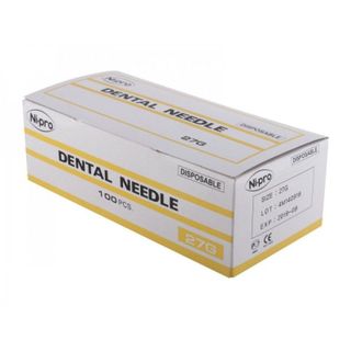 Изображение товара «Иглы карпульные 0.4х41мм Ni-pro (Корея) 27G дентал шт. N100»