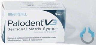 Изображение товара «Кольца матричные Палодент V3 универсальные голубые (659760v) 2 шт уп. N1»