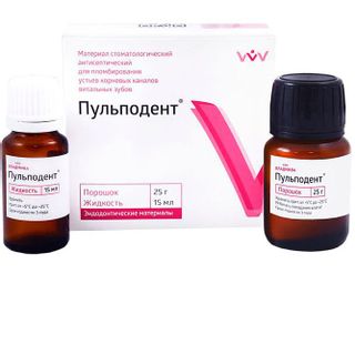 Изображение товара «Пульподент материал антисепт д/пломбирования устьев корневых каналов шт.N1»
