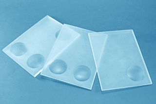 Изображение товара «Стекло д/замешивания с 3 лунками (70*95*4 мм) шт. N1»