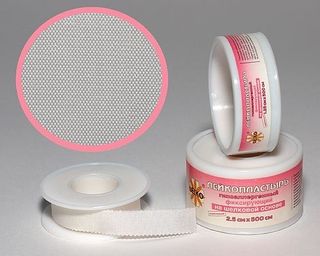 Изображение товара «Лейкопластырь Leiko шелковая основа  шт. 2,5х500  пл пенал  N1(531616)»