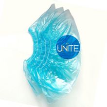 Изображение товара «Бахилы одноразов UNITE ЭКОНОМ+ 22 мкм (2.2 гр) синие пара уп. N50»