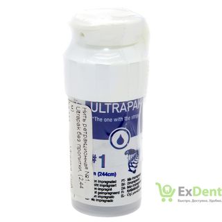 Изображение товара «Нить ретракционная UltraPak синяя №1 (UL132) уп. N1»