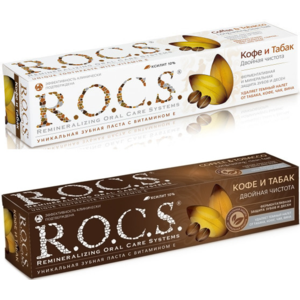 Зуб/паста РОКС "Кофе и табак" туба. 74г N1