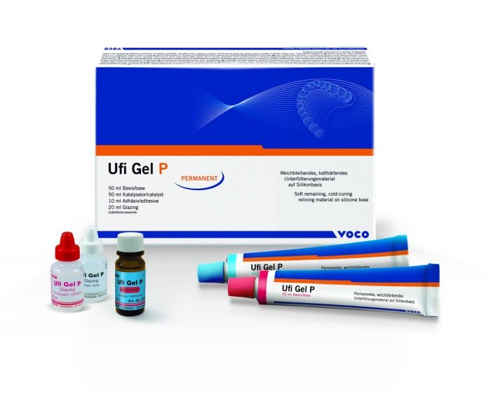Уфи гель П (Ufi Gel P) мягкая прокладка под протезы набор (2070) уп. N1