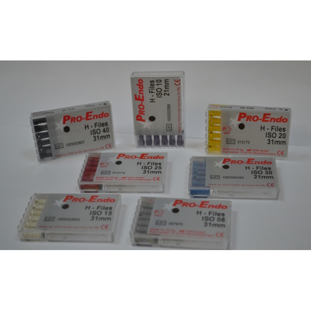 Файлы H 30/21 мм Про-эндо уп. N6