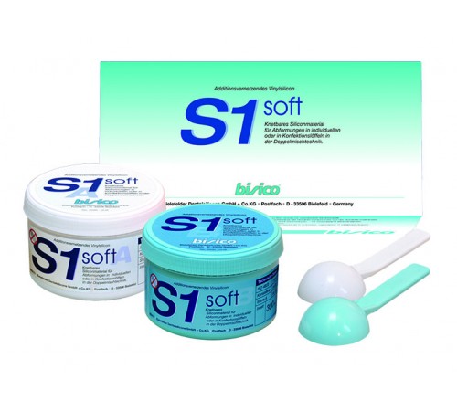 А-силикон Бисико S1 Soft база 600 мл(2*300 мл) 01060 шт. N1