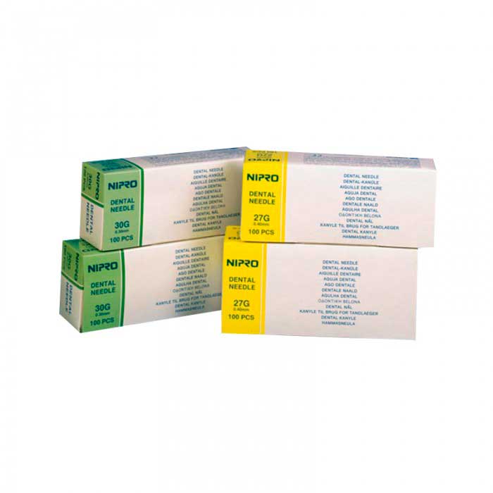 Иглы карпульные 0.4х35мм Ni-pro (Япония) 27G дентал шт. N100