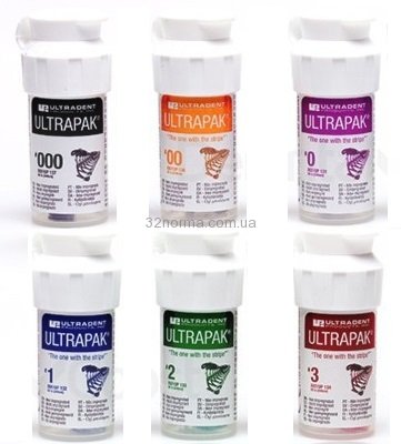 Нить ретракционная UltraPak красная №3 (UL134) шт. N1