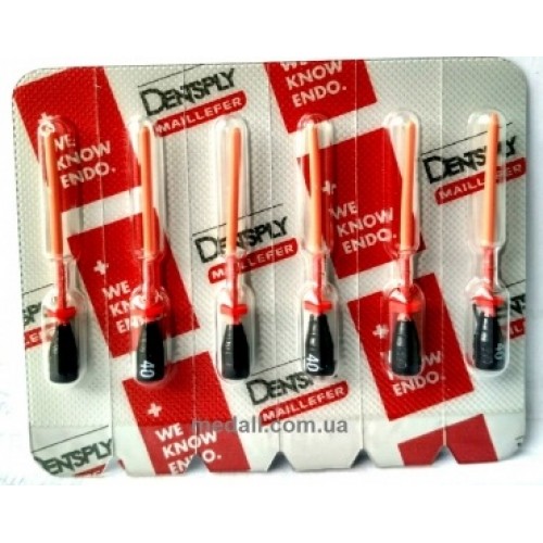 Обтураторы Гуттакор №40 6шт. N1