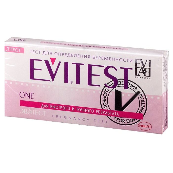 Тест д/опред берем-ти Evitest One шт. N1