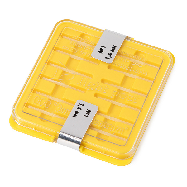 Штифты стеклов ШСТВК-"Э-С" (конус) №1 (1.4) 12 шт.N1