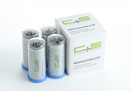 Аппликаторы Clean+Safe, микро Х-Slim (черный)  шт. N100