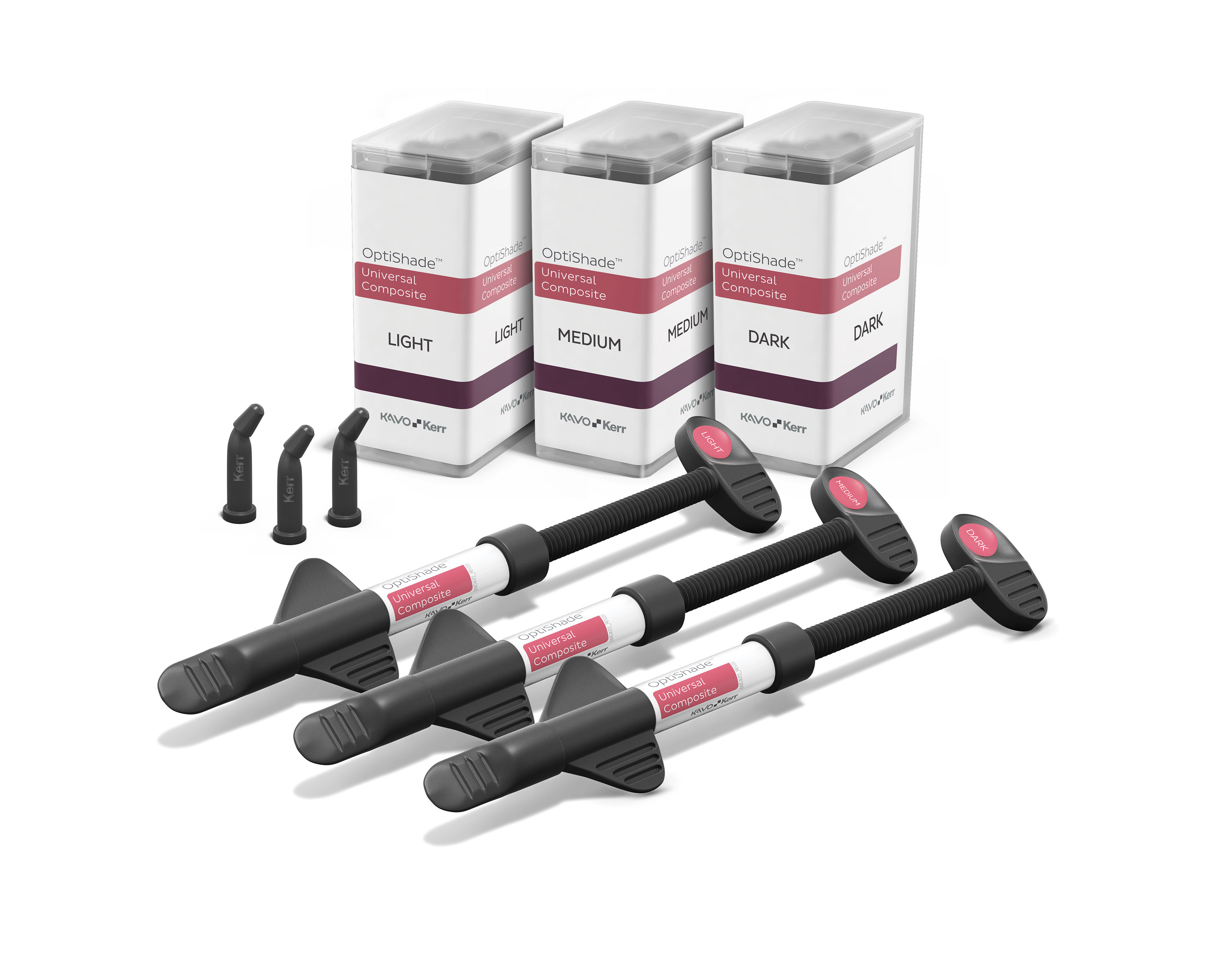 OptiShade Оптишейд (Dark) наногибридный композит (37113) 4г уп. N1